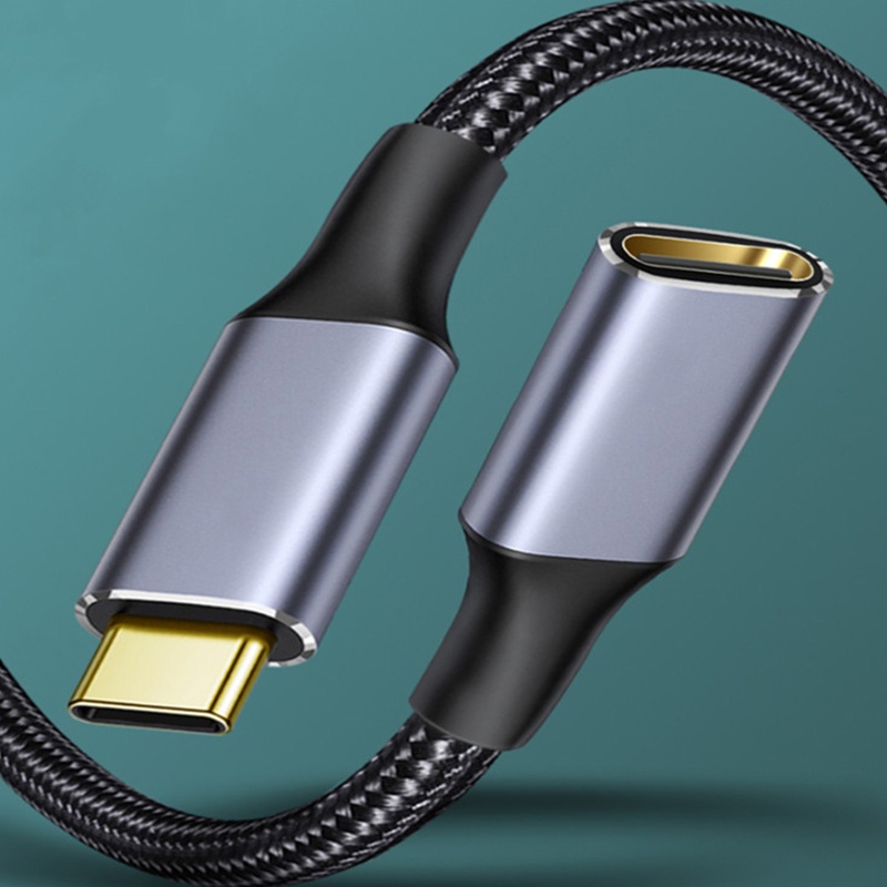 Cáp Nối Dài USB Type C 0.5/1/1.5/2M USB-C 3.1 Gen2 10Gbps Chuyên Dụng Cho Điện Thoại/PC
