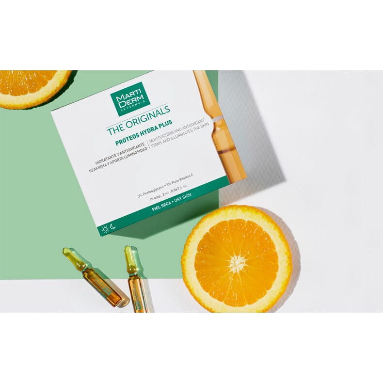 Ampoule Dưỡng Ẩm, Làm Săn Chắc & Ngừa Lão Hoá Da MARTIDERM The Originals Proteos Hydra Plus