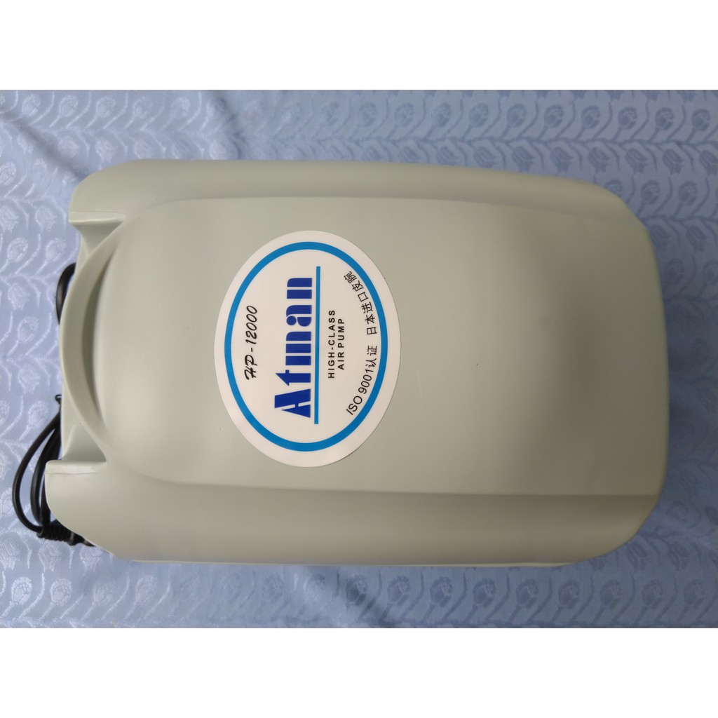 Máy sủi khí Atman HP-12000, 70W-110L/min dùng cho hồ cá.