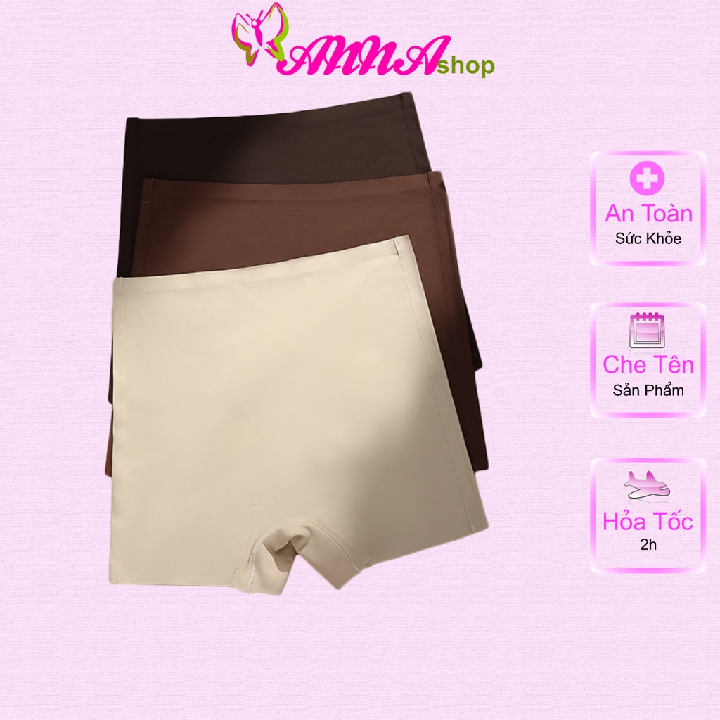 Quần lót nữ boxer su lạnh dạng đùi cao cấp có thể mặc ngoài (MS 10004) Anna Shop