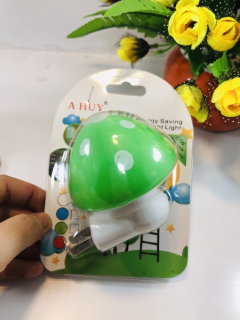Đèn ngủ cảm ứng hình nấm lùn
