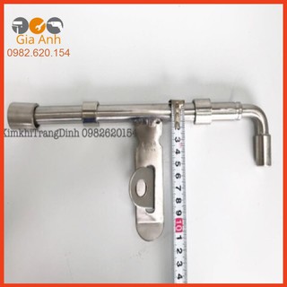 Chốt cổng ngang inox các cỡ