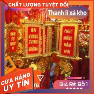 Liễng treo cành đào trang trí tết, Tranh trí oản Tài Lộc thẻ bài