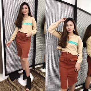 Chân váy bút chì công sở