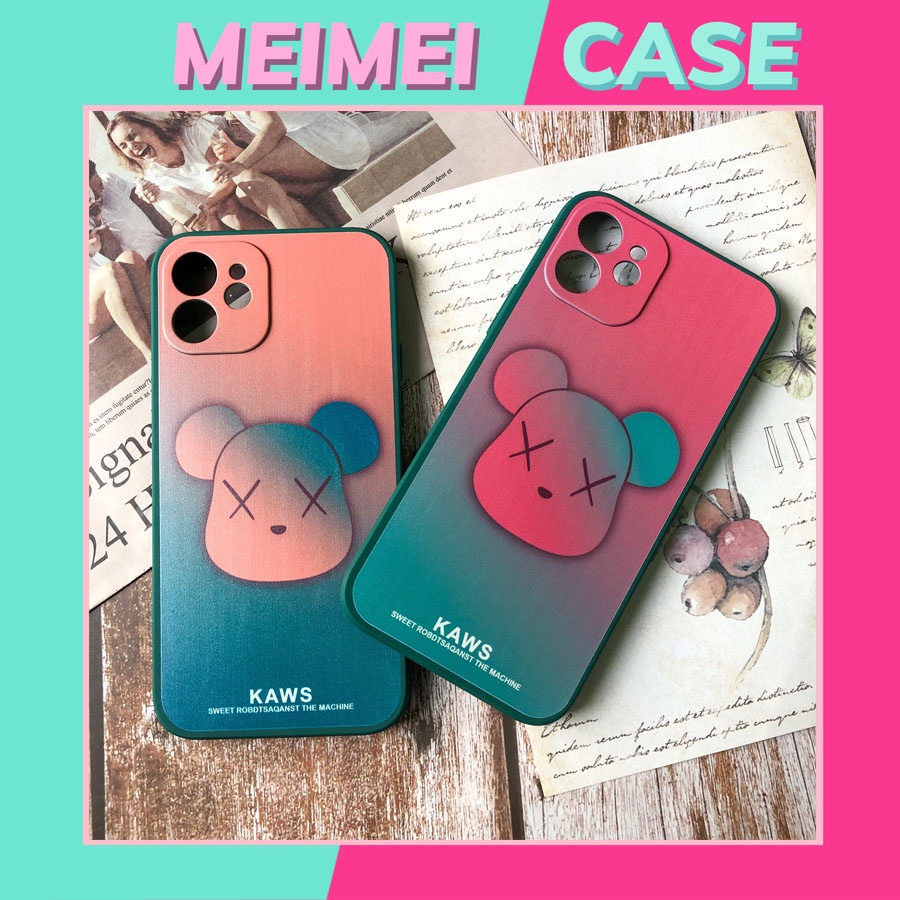 Ốp lưng iPhone gấu Kaws 6/6plus/6s/6s plus/7plus/8plus/x/xs/xs max/11/11promax/12/12pro/12promax
