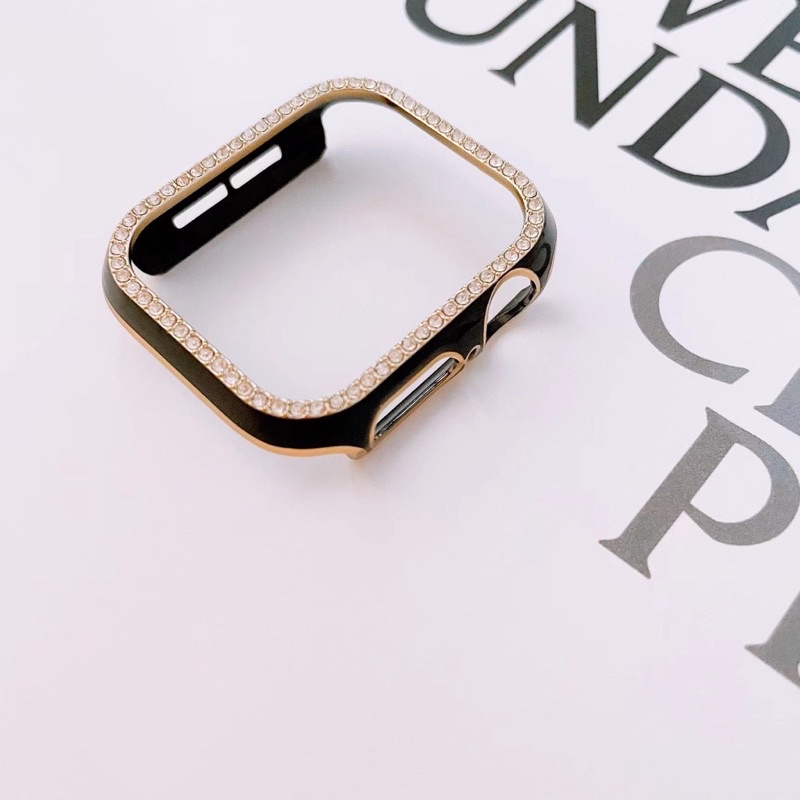 Ốp Viền Đính Đá cho đồng hồ thông minh aw series 6 5 4 3 2 1 size 44mm 42mm 40mm 38mm