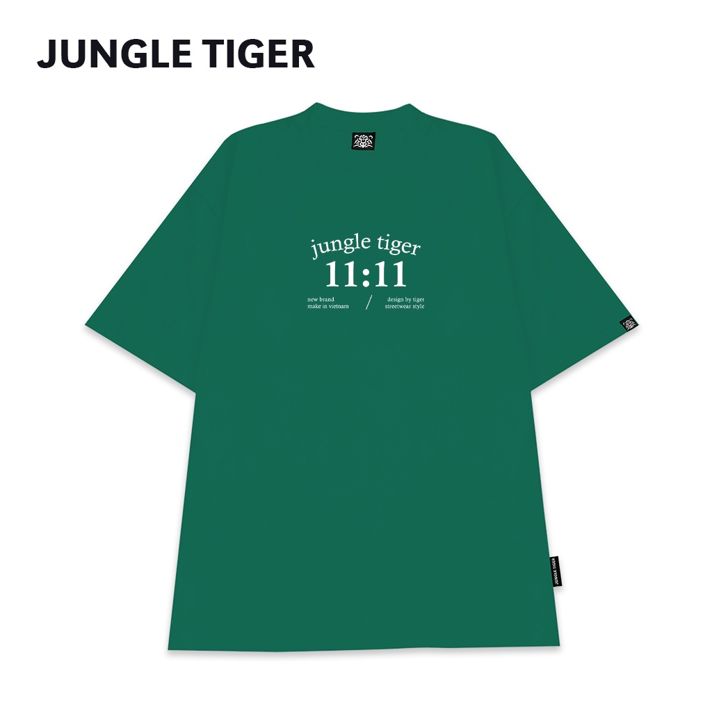 Áo thun Unisex Nam Nữ JUNGLE TIGER &quot; 11:11 TEE &quot; 3 Color - JT8316
