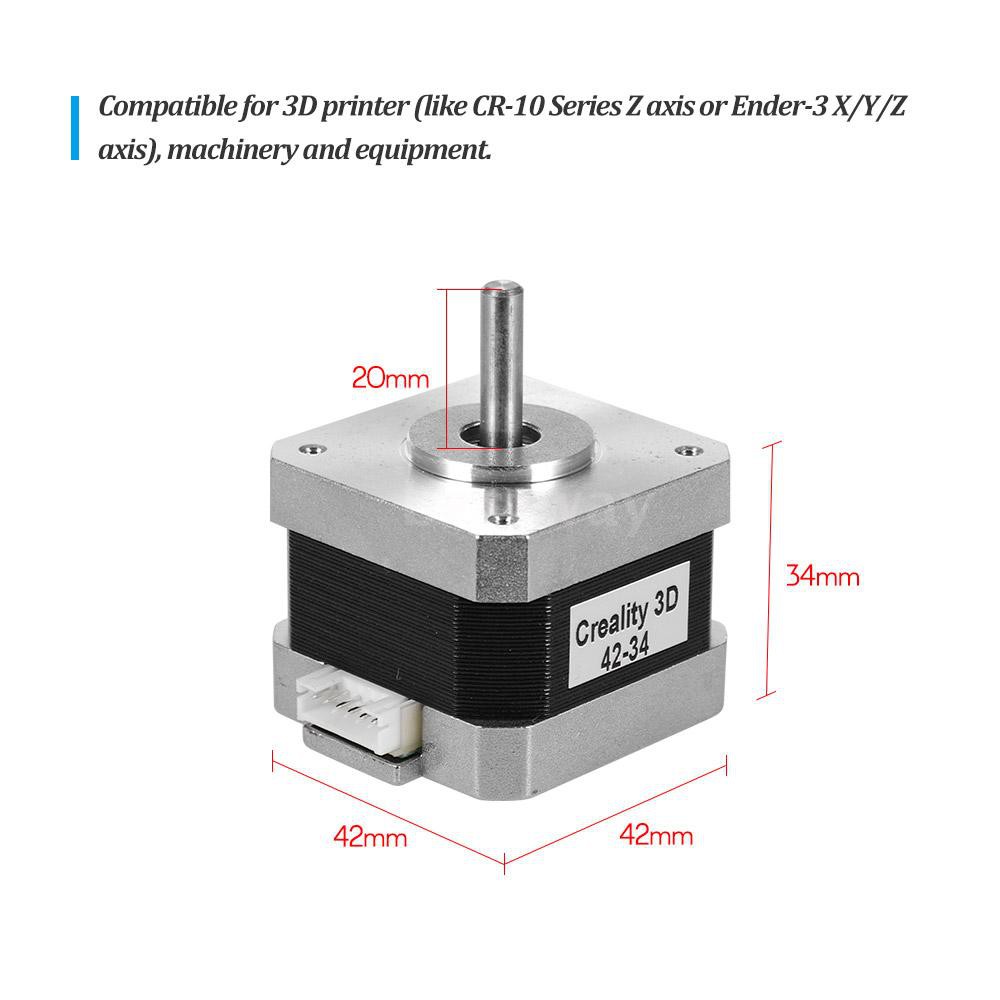 Động Cơ Bước 2 Phase 0.8a 1.8 Độ 0.4n.m Cho Máy In 3d