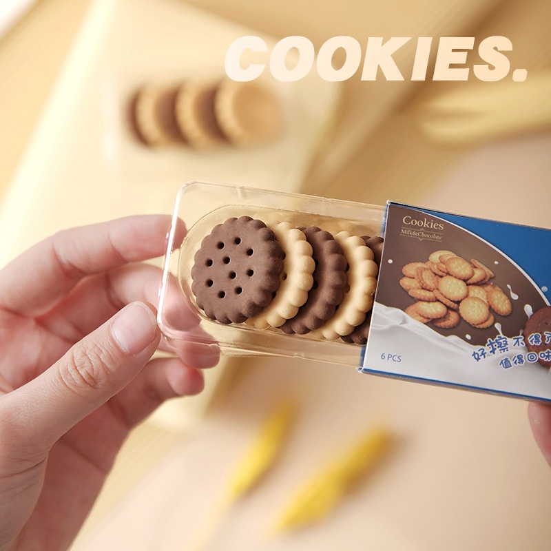 Gôm Tẩy Hình Bánh Mì Sandwich Hoạt Hình Sáng Tạo