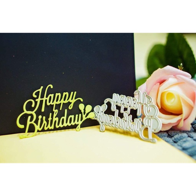 Chữ Happy Birthday