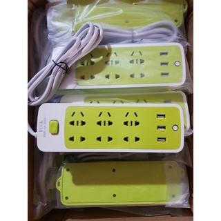 Ổ CẮM ĐIỆN ĐA NĂNG CÓ CỔNG USB LOẠI DÀI 16 LỖ, CÔNG TẮC TẮT MỞ