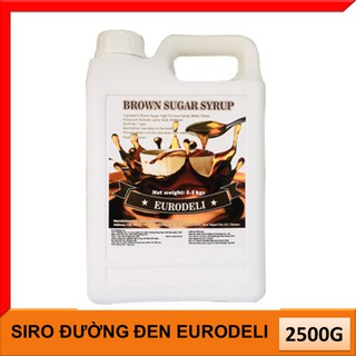 Siro Đường Đen Eurodeli Canh Nhựa 2.5kg