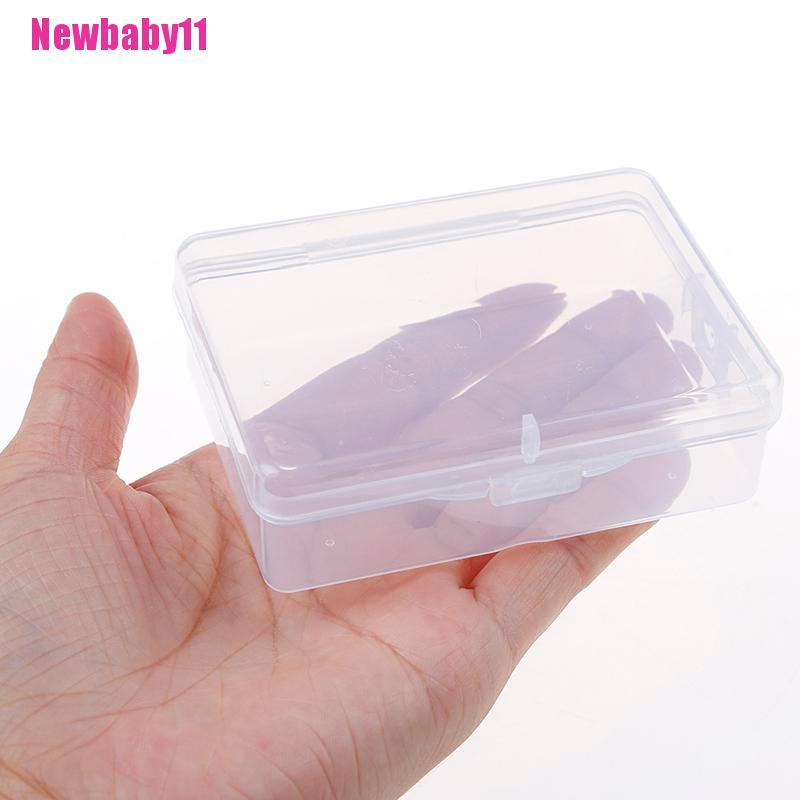 Hộp Nhựa Trong Suốt Hình Vuông Kích Thước 11 * 9cm * 6.5cm * 3cm