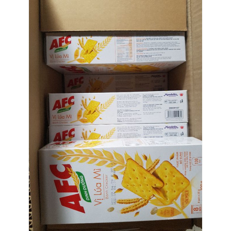 Thùng bánh AFC hộp 172g