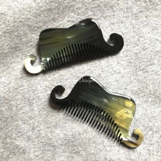 Lược sừng trâu hình ria mép cá tính, Lược sừng nhỏ gọn bỏ túi, Lược sừng mỹ nghệ