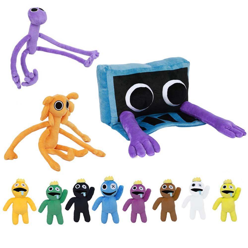 Đồ chơi nhồi bông Hình Ro-blox Màu Cầu Vồng Dễ Thương Cho Bé