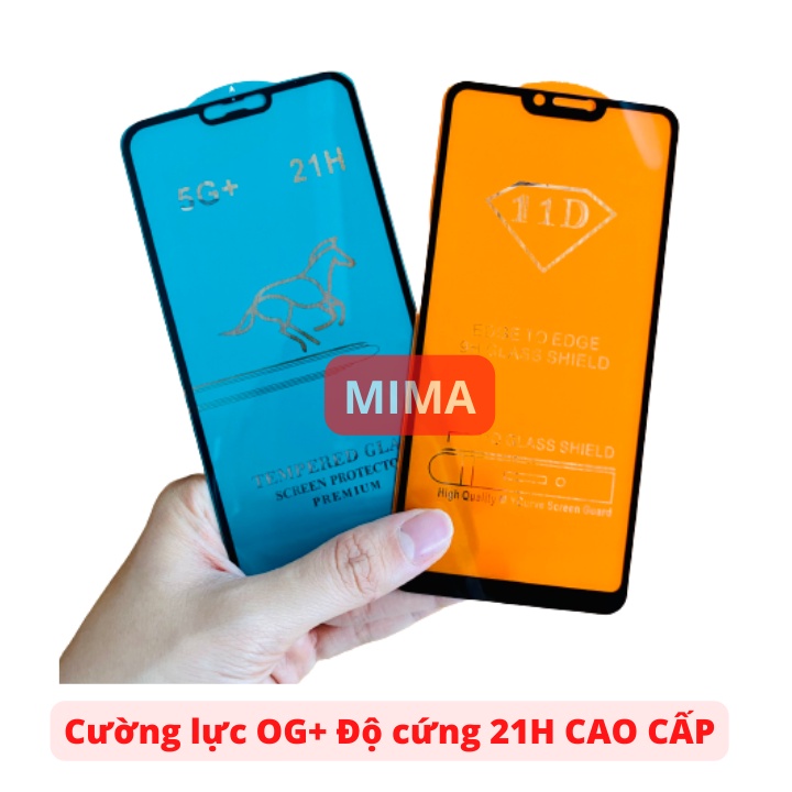 Kính cường lực Oppo A3s A1k Full màn hình màn trong suốt độ bền cao có tặng bộ dán