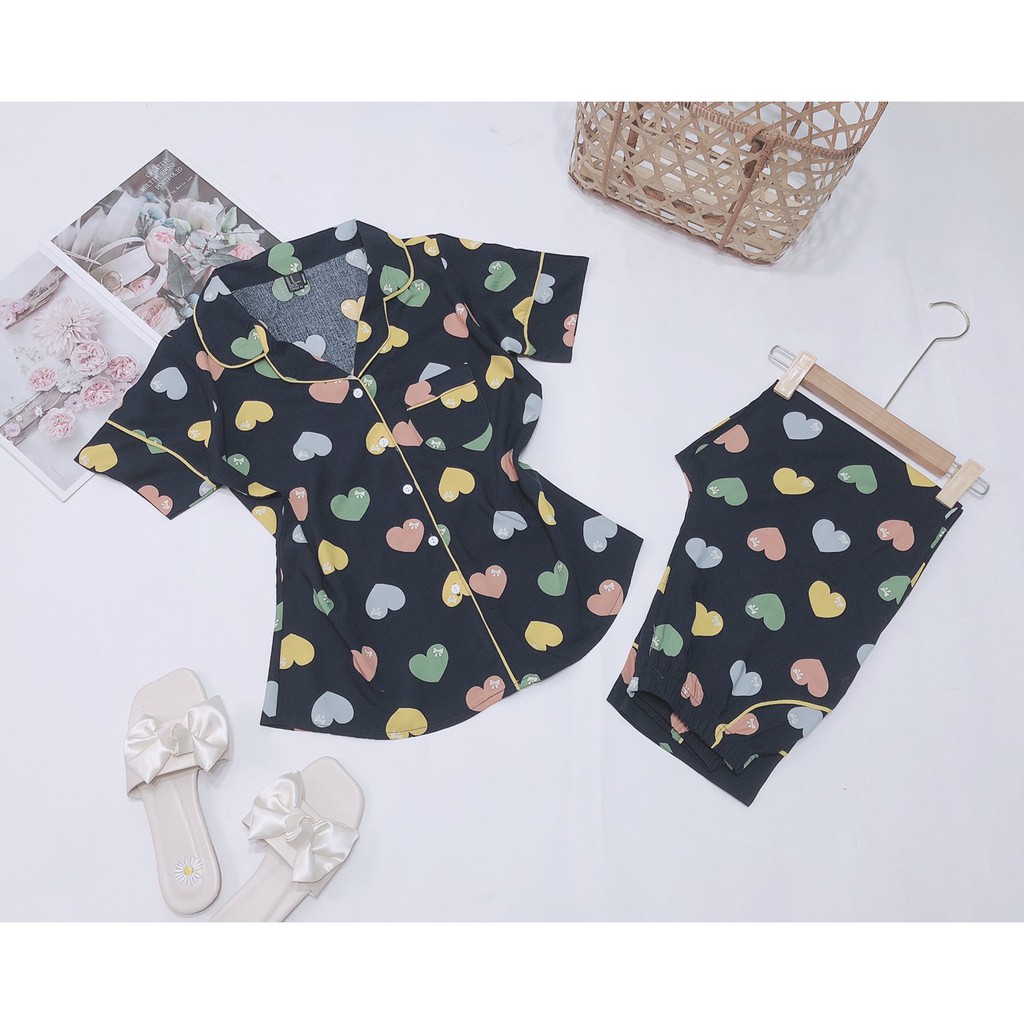 Bộ Pijama dài chất tole lanh | BigBuy360 - bigbuy360.vn