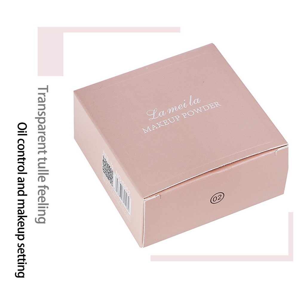 Phấn phủ trang điểm lameila 2 màu sắc khuôn mặt lỏng kiểm soát dầu mạnh mẽ bột Matte thiết lập kết thúc trang điểm dầu-kiểm soát chuyên nghiệp