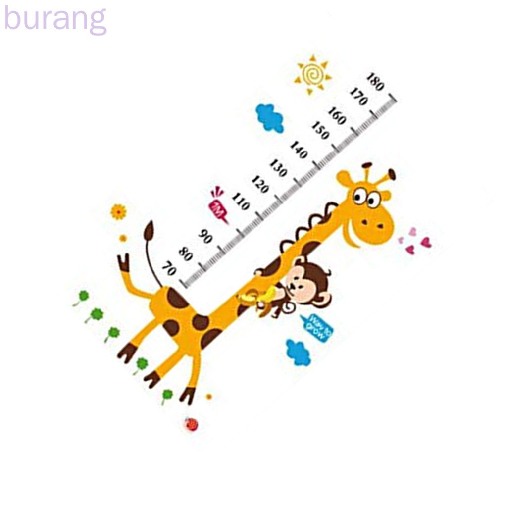 Miếng Dán Tường Hình Hươu Cao Cổ Dễ Thương