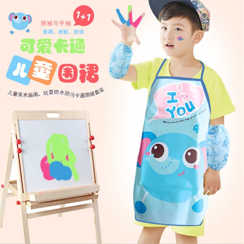 Tạp dề chống thấm nước cho bé