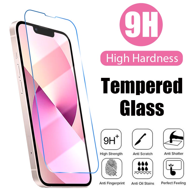 Kính Cường Lực 9H Chống Ánh Sáng Xanh Cho Iphone XS Max 11 12 13 Pro Max Se 6 S 7 8 Plus X XR