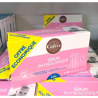 Nước muối sinh lý Gifrer (hồng)