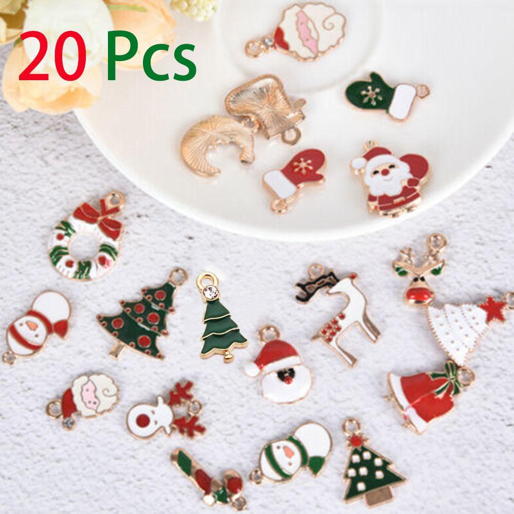 Set 20 Phụ Kiện Trang Trí Tóc Phong Cách Giáng Sinh Thời Trang