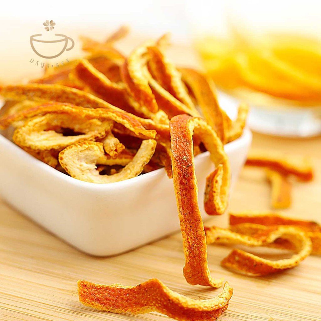 Trần Bì - Vỏ quýt 100g - Đông y chấn hưng long