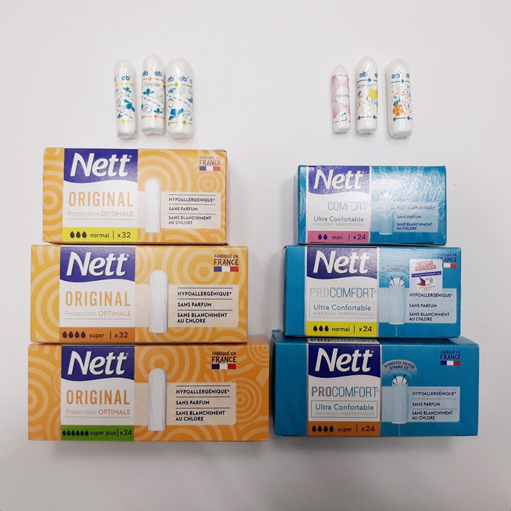 Tampon NETT  - không cần đẩy các loại