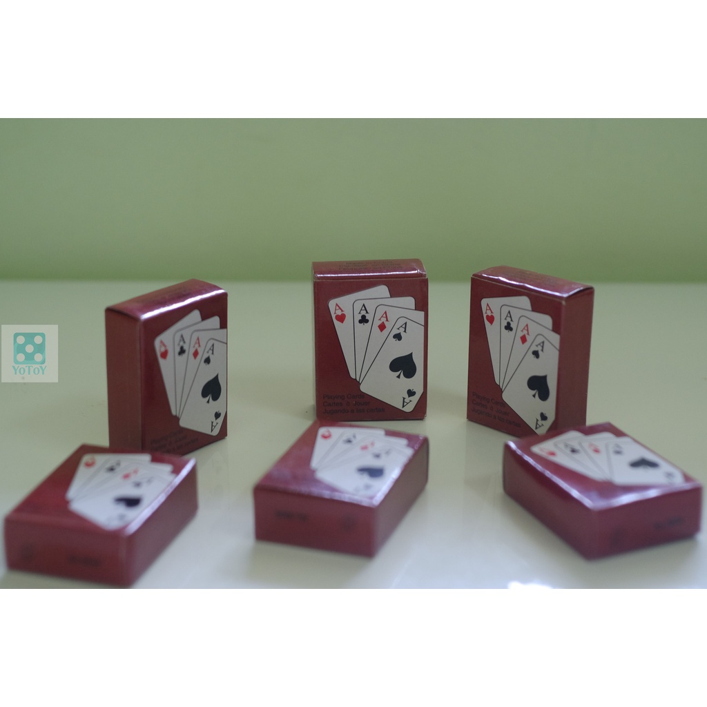 Bài tây Mini 52 lá - bài poker phiên bản nhỏ xinh