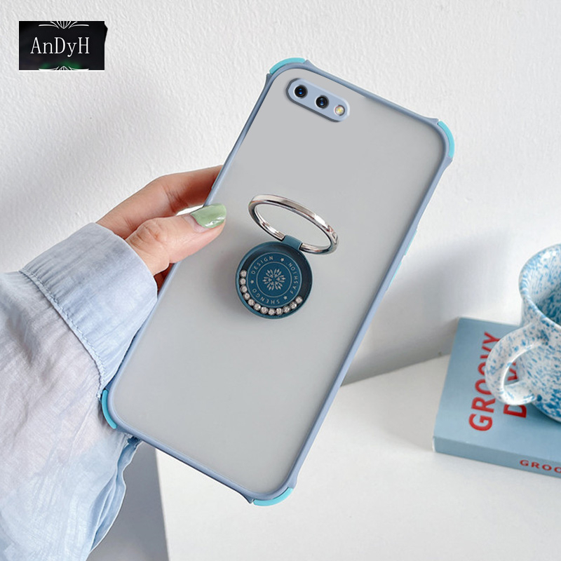 Ốp Lưng Chống Sốc Có Giá Đỡ Hình Camera 4 Cạnh Cho Oppo A3S A1K A12E Realme C1 Realme C2 | BigBuy360 - bigbuy360.vn