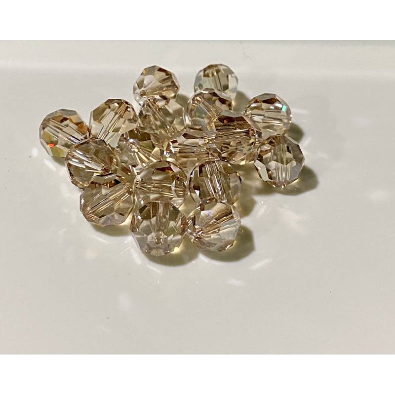 1 viên pha lê tròn 10 ly chính hãng Swarovski