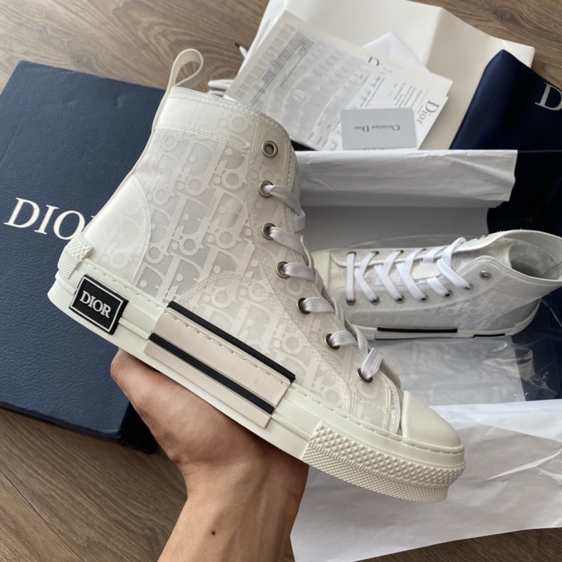 GIÀY DI.OR SNEAKER WHITE LAI AU [ FULL BOX + FREE SHIP ]
