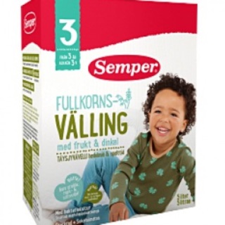 Sữa ngũ cốc Valling Semper từ Thuỵ Điển