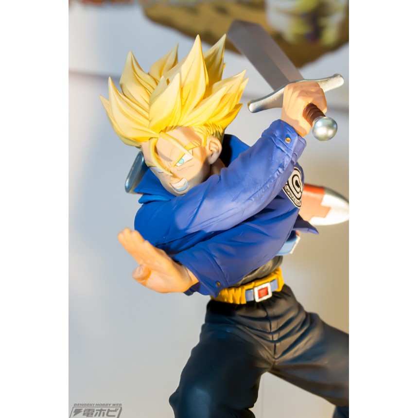 Mô hình Dragon ball - Mô hình nhân vật TRUNKS màu vàng tóc đậm tươi sắc nét