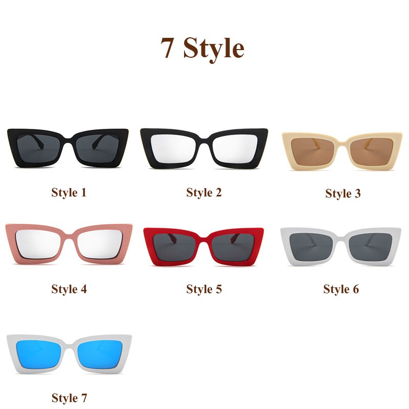 Kính mát gọng hình vuông cỡ lớn phong cách cổ điển | BigBuy360 - bigbuy360.vn