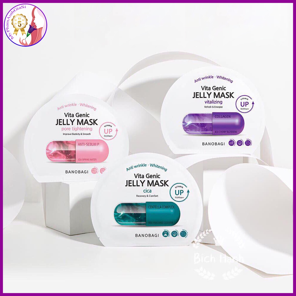 Mặt nạ Banobagi Vita Genic dưỡng trắng và làm căng mịn da 30ml Hàn Quốc