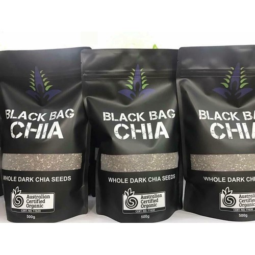 Combo 10 gói Hạt chia đen chuẩn úc Black Bag chia seeds