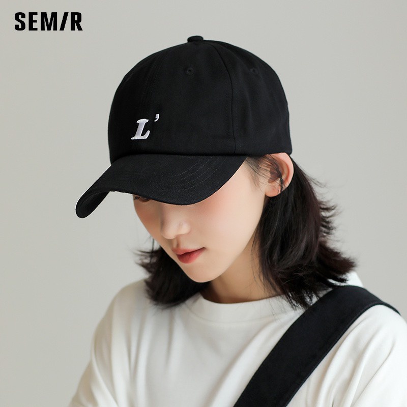 Mũ Lưỡi Trai Nón Kết Nhung Cao Cấp Thêu Chữ L 450 Phong Cách Ulzzang Form Unisex Nam Nữ - Hazo