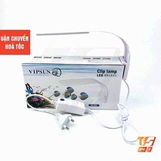 Đèn LED Kẹp Hồ Cá Vipsun M-280 - Đèn Ánh Sáng Trắng Cho Bể Thủy Sinh