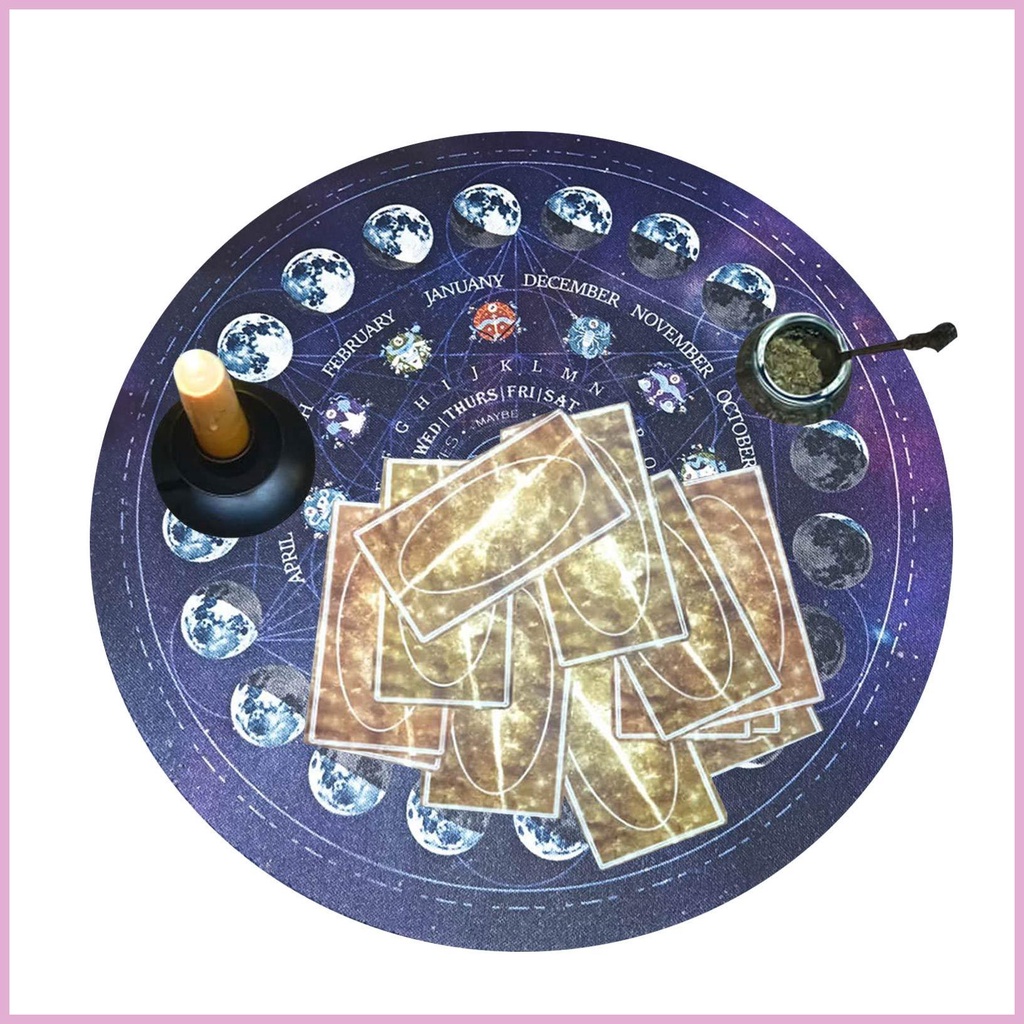 Thảm Cao Su Họa Tiết Bầu Trời Sao Dành Cho Thẻ Bài Tarot