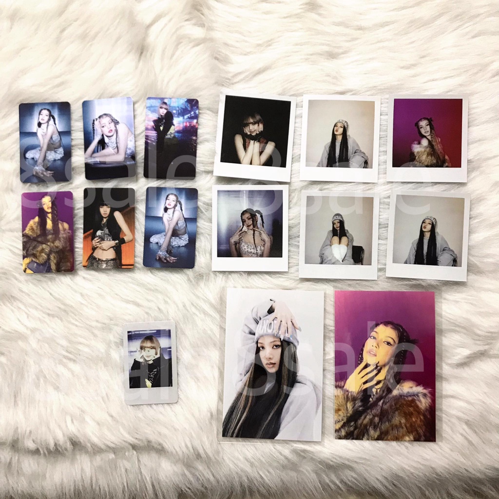 BLACKPINK | Lalisa photocard &amp; polaroid (ảnh thần tượng) - Hàng chính hãng