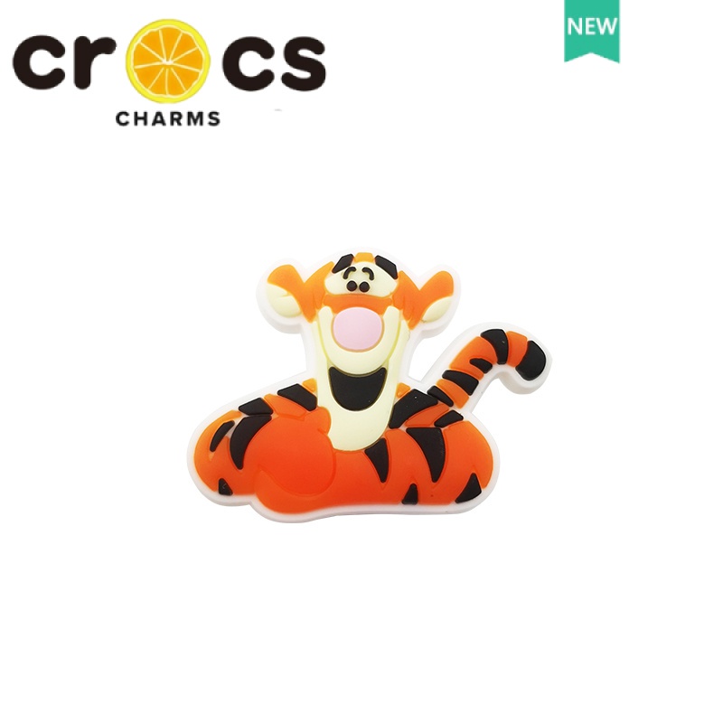 Phụ Kiện Khóa Giày crocs Họa Tiết Hoạt Hình Winnie Dễ Thương DIY