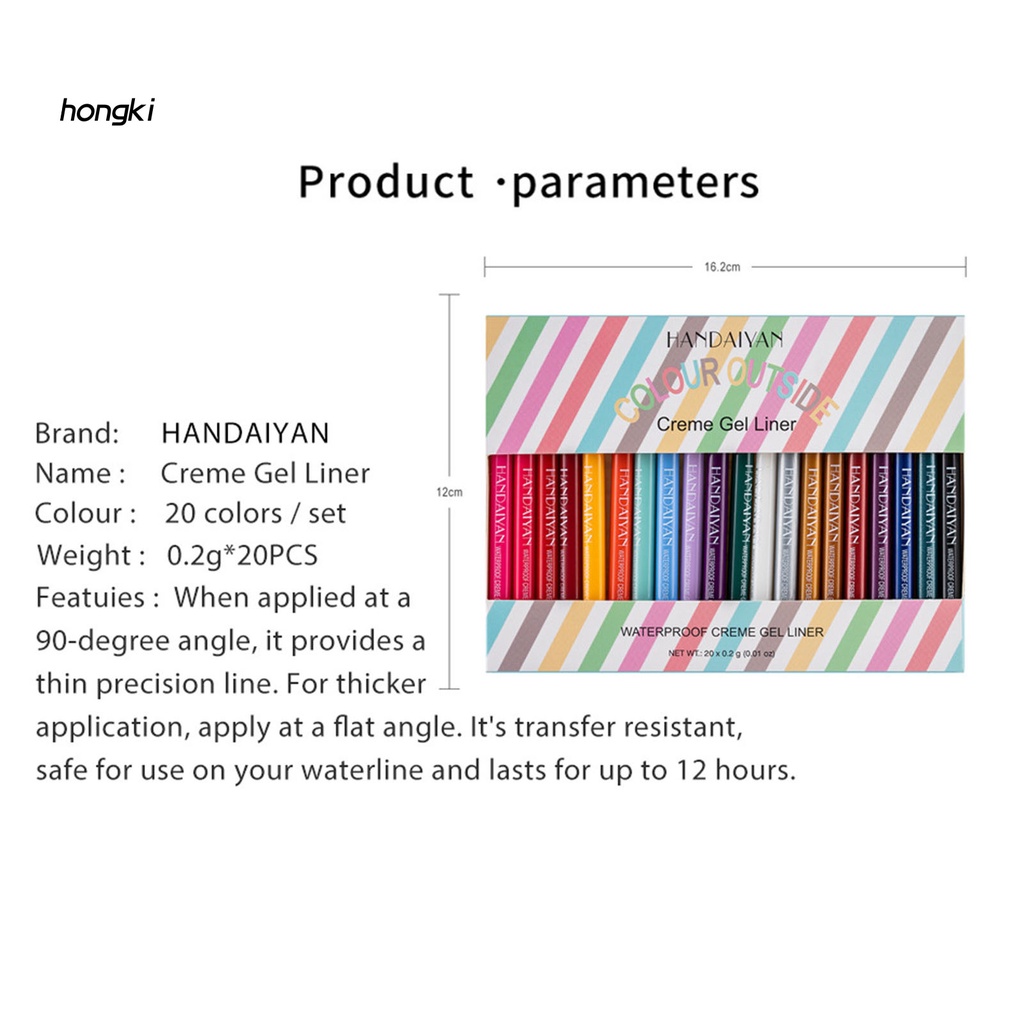 Bút kẻ mắt dạng gel không nhòe lâu trôi sử dụng hàng ngày
 | BigBuy360 - bigbuy360.vn