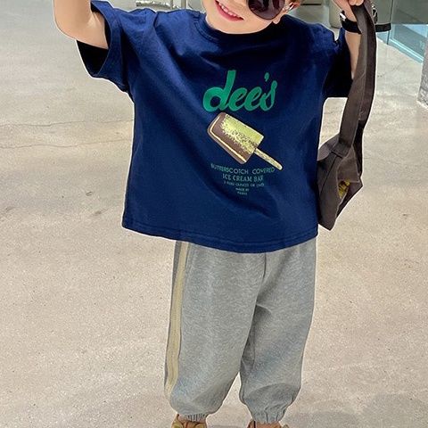 Áo Thun 100% Cotton Tay Ngắn Phong Cách Thời Trang Hàn Nhật Mới Mùa Hè 2022 Cho Bé Trai