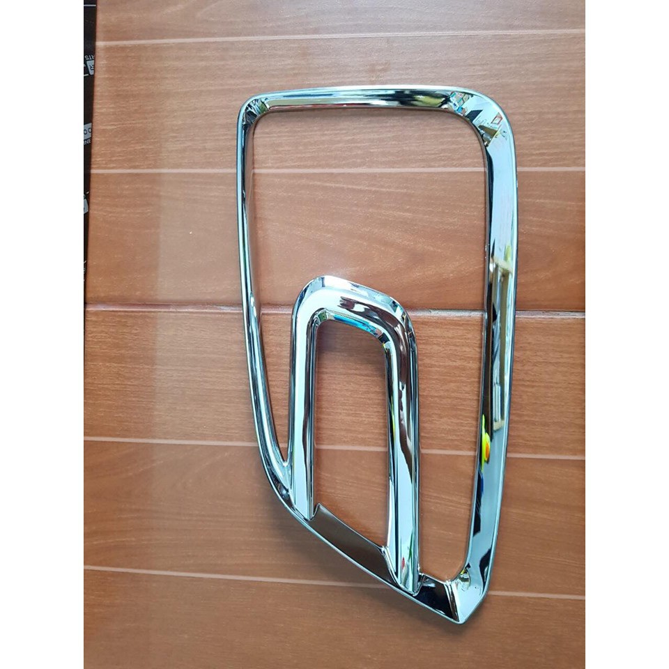 Viền Đèn Gầm Trước Sau Hyundai Kona 2018 2019 2020 2021 Mạ Crom