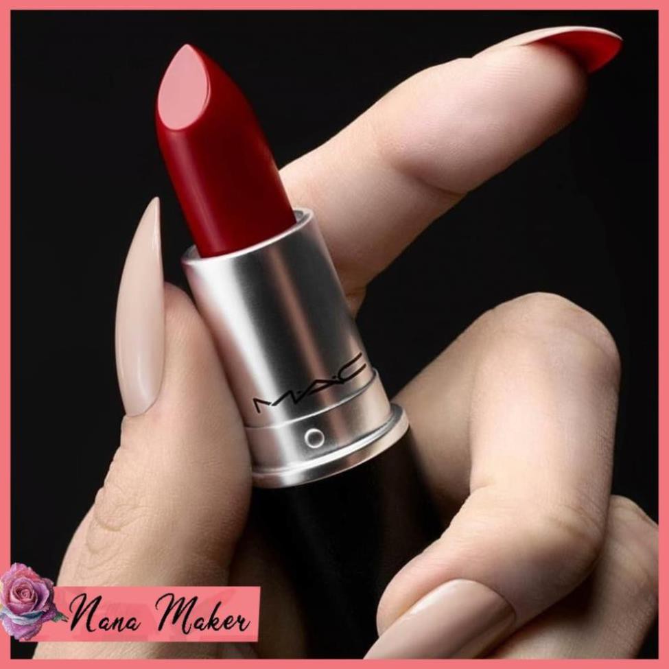 Son MAC chính hãng Russian Red 612 Matte Lipstick ĐỎ CỔ ĐIỂN