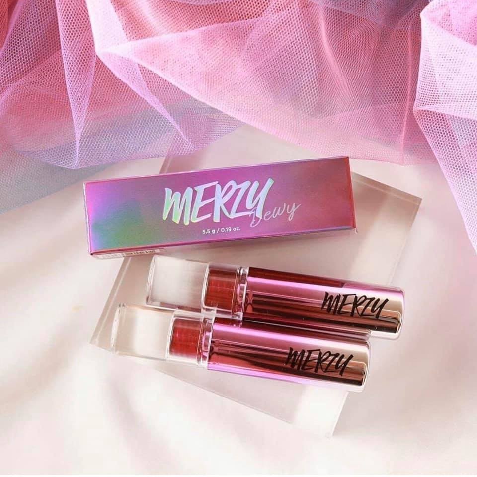 Son Tint Bóng Cho Đôi Môi Căng Mọng Merzy Aurora Dewy Tint | BigBuy360 - bigbuy360.vn