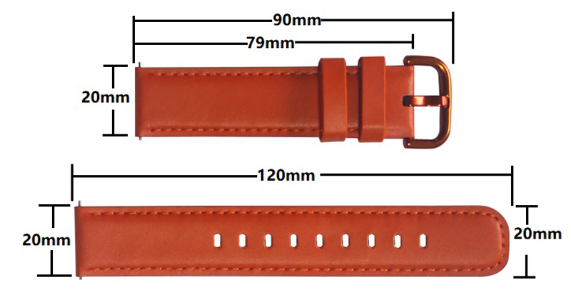 Dây Đeo Tay Thay Thế 20mm Cho Đồng Hồ Samsung Galaxy Watch 42mm / Galaxy 3 41mm / Active 2 / Amazfit Gts / Gts 2 / Bip